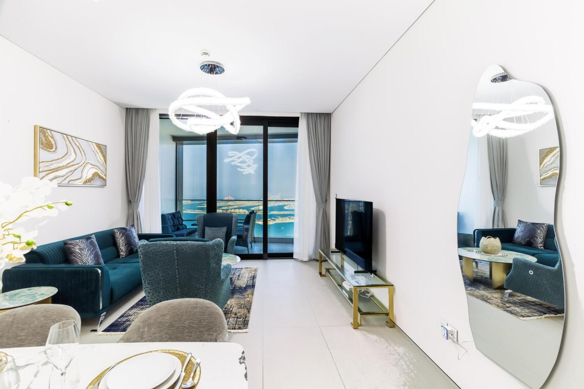 Apartment Panoramic Sea & Palm Views 2br Address Jbr Dubai