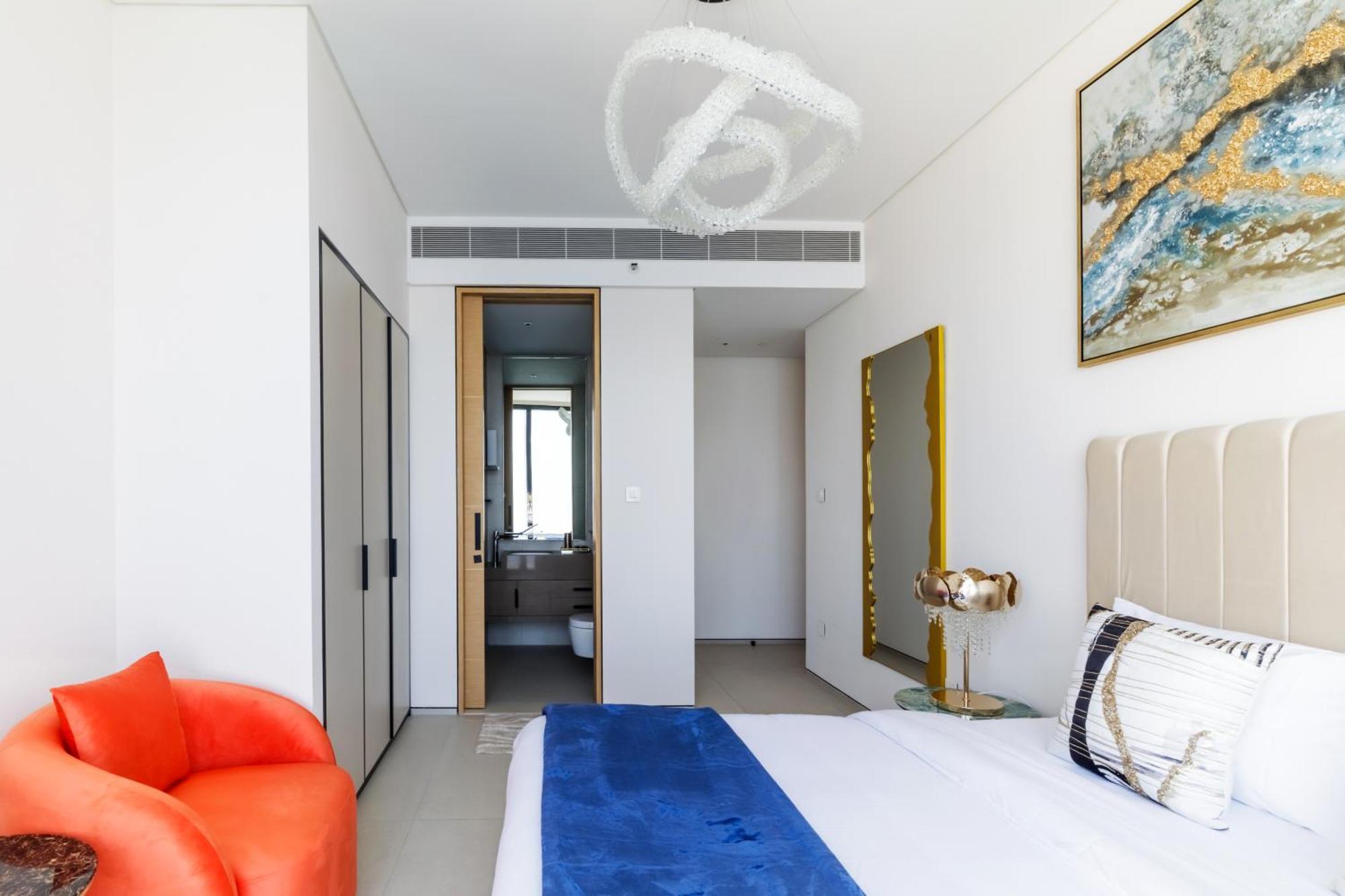 Panoramic Sea & Palm Views 2br Address Jbr Apartment